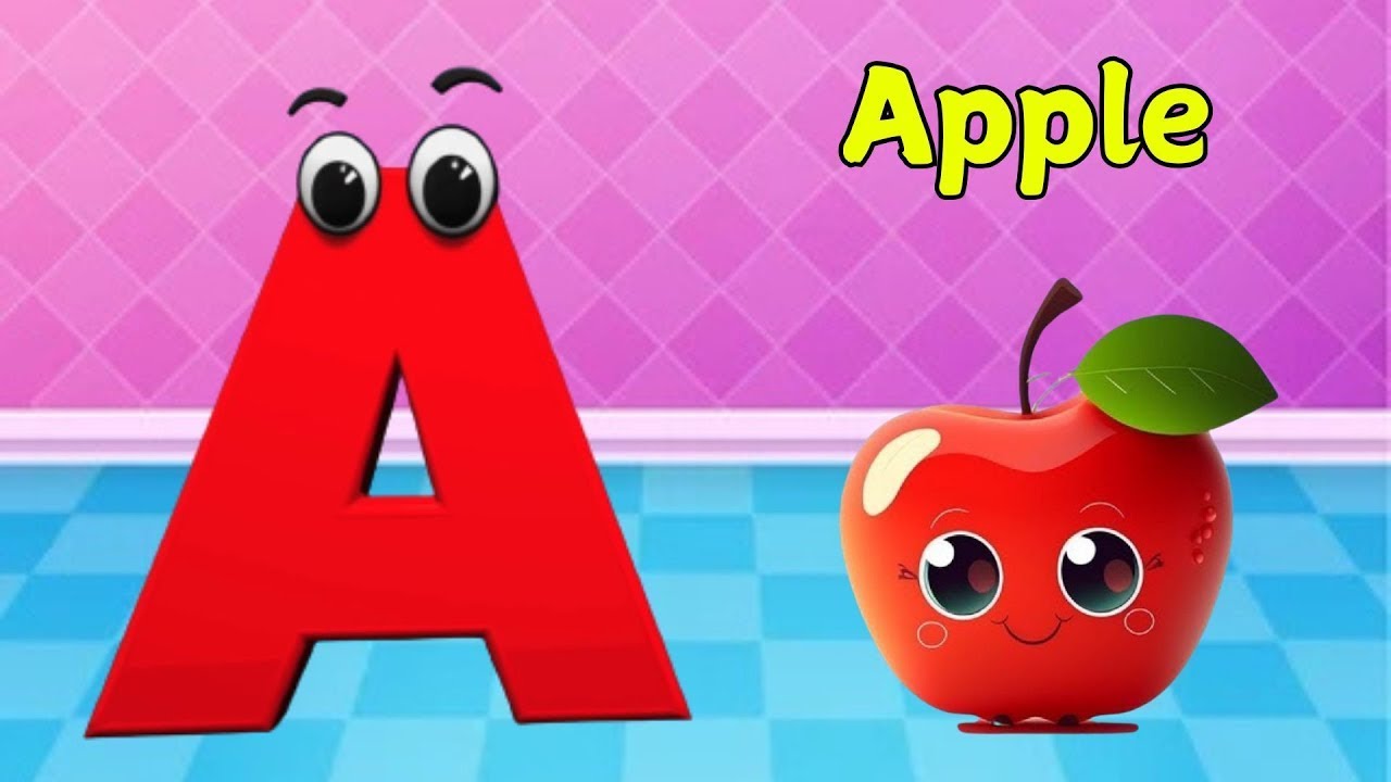 A for Apple Song for Kids | ABC Song | Phonics for Kids | Alphabet ...