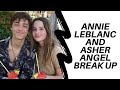 Annie LeBlanc &amp; Asher Angel BREAK up! (Full Live + More)