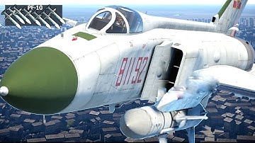 GIGANTIC CHINESE JET - J-8B  (WAR THUNDER DEV SERVER)