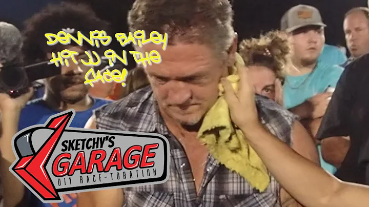 Dennis Bailey hits JJ in the Face| Sketchy's Garage