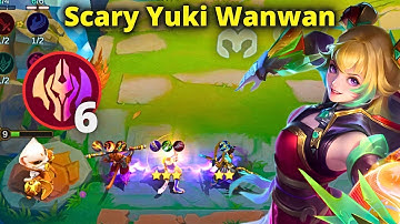 SCARY LATE GAME IMMORTALS WANWAN WITH YUKI 3RD SKILL | MLBB MAGIC CHESS BEST SYNERGY COMBO TERKUAT