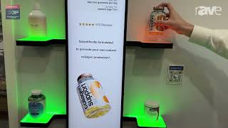 ISE 2025: Evexi Demos Lift 2 Inspire Retail Solution with Evexi CMS on Ergonomic Solutions Stand