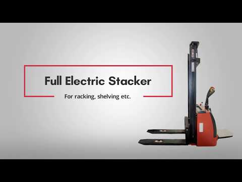 Fully Electric Stacker Functional