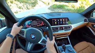 2022 BMW M340i Sedan  POV Test Drive (Binaural Audio)