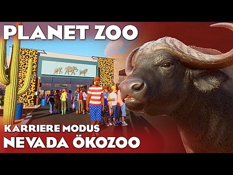 PLANET ZOO NEVADA ÖKOZOO #1 Planet Zoo Deutsch German Karriere #12