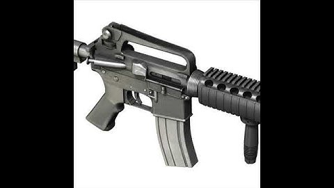 3D Model Colt M4A1 Carbine RIS Assault Rifle Review