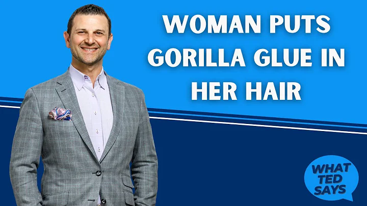 Woman puts GORILLA GLUE in her Hair