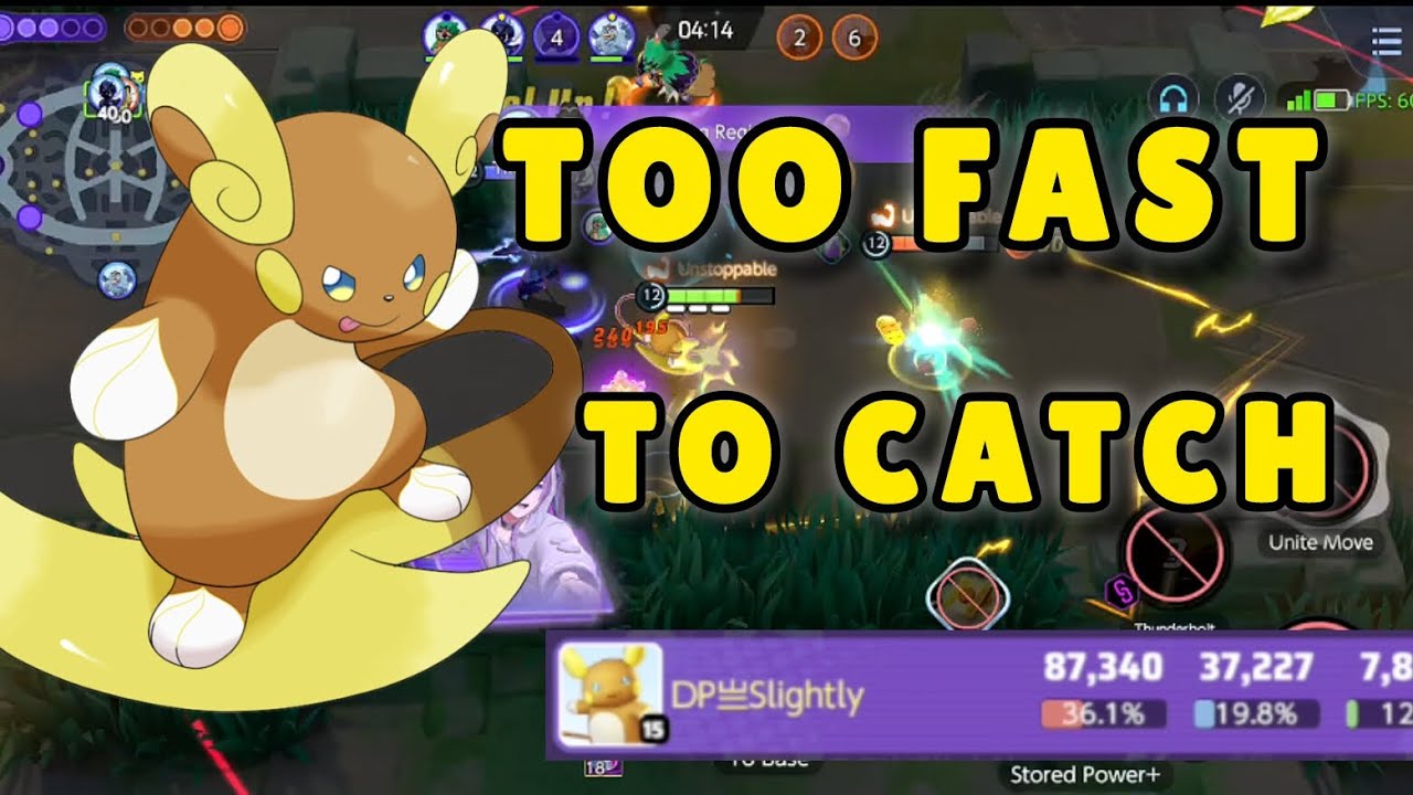 Speed = power ⚡🐭 Raichu domination! #PokemonUnite #Raichu #MOBA #Gaming