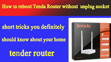 how to reboot tenda wifi router| reboot tenda router|tanda router ko restart kasy karen