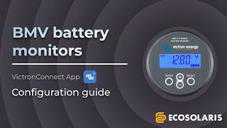 How to Connect a Victron Energy BMV Battery Monitor to the VictronConnect App | Ecosolaris