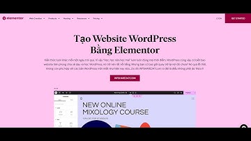 Tạo Website Bán Hàng Bằng WordPress 2024 Với Plugin Elementor Miễn Phí cho người mới bắt đầu