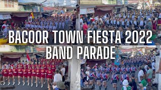 Bacoor Town Fiesta Band Parade 2022 | Steven Mateo TV