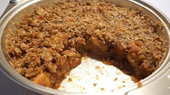 HEALTHY APPLE CRUMBLE WITH OATS - BY CRAZY HACKER