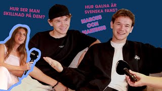 Stor intervju med Marcus och Martinus – skillnaden mellan tvillingarna