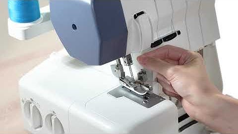 NECCHI NL11C Tutorial - Needle Threading