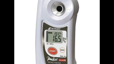 Learn how simple it is to use PAL-H (Hot and High Brix)