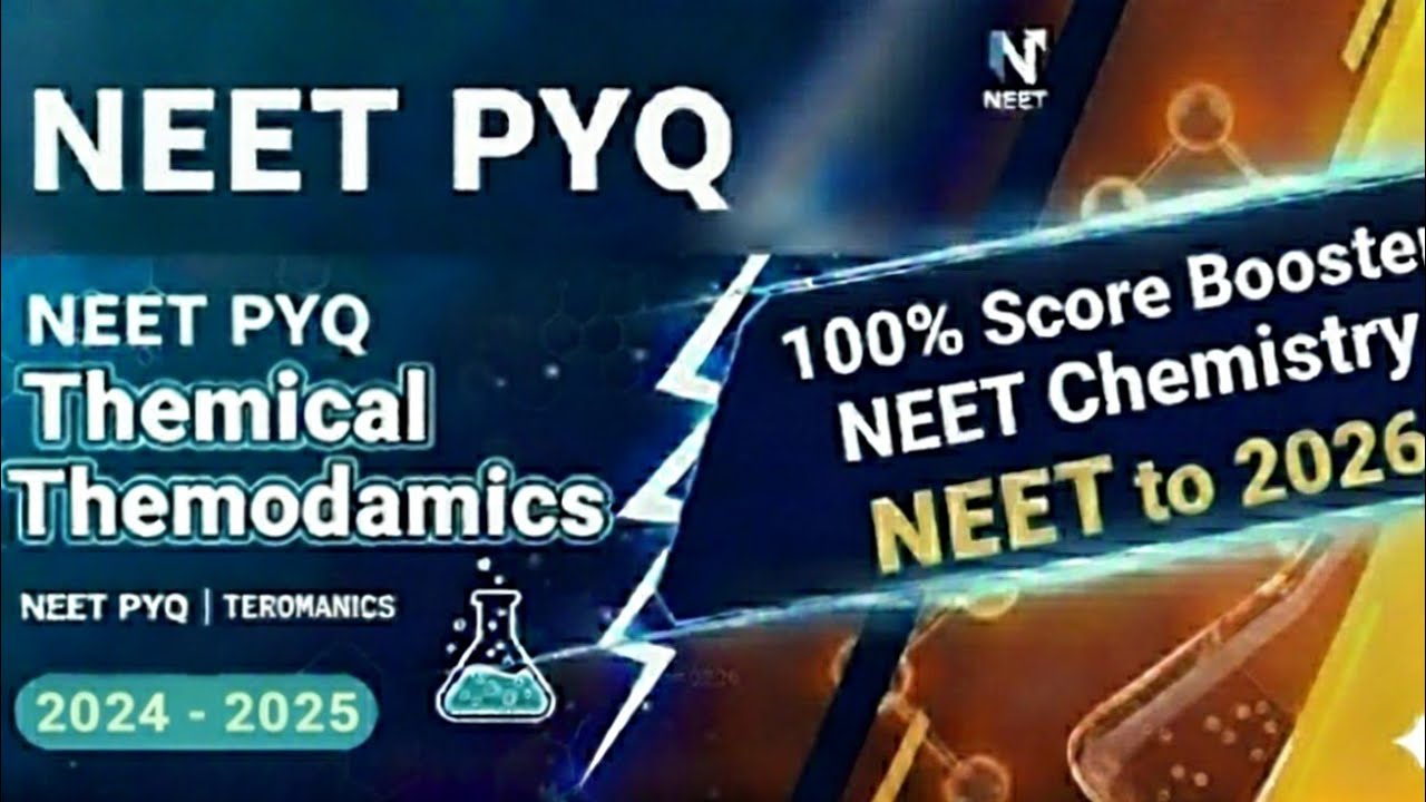 Thermodynamics NEET PYQ | हिंदी मीडियम | 100% Score Booster | NEET ...