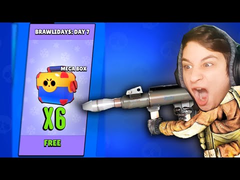6 უფასო megabox გავხსენი Brawl Stars და CSGO Wingam @padi9124  სთან ერთად ubralod noobi