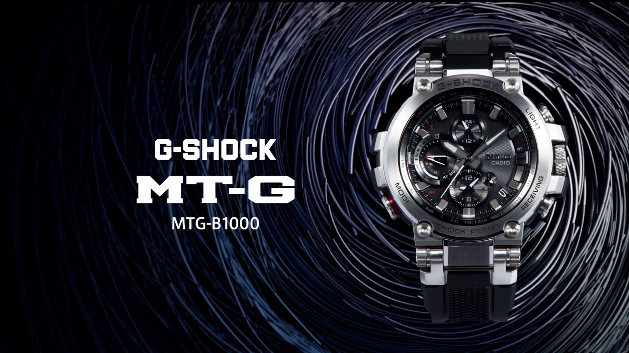 G-SHOCK MT-G MTGB1000-1A Men's Watch Silver