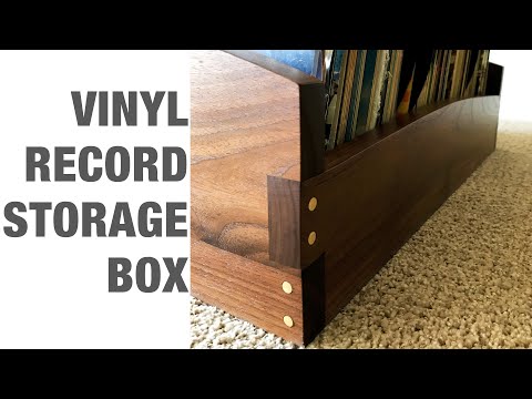 Vinyl Record Storage Box | How To Build
