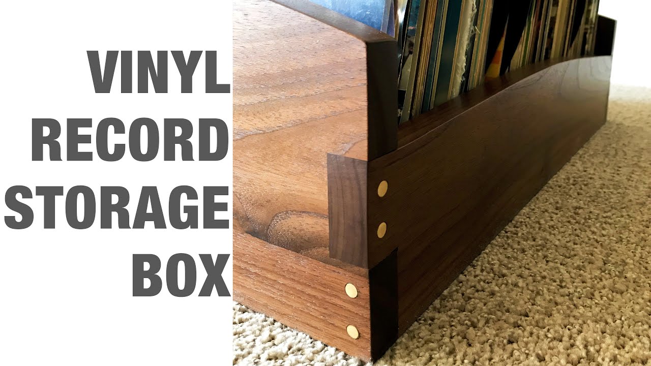 Vinyl Record Storage Box How To Build YouTube