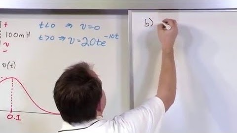 Lesson 4 - Current Through An Inductor, Part 2 (Engineering Circuits)