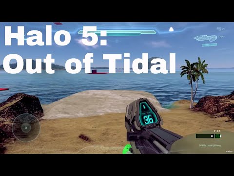 Halo 5 Forge: Out of Tidal Canvas (Reach an Island!)