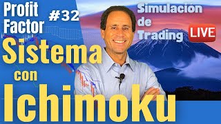 PROFIT FACTOR #32 | SISTEMA con ICHIMOKU | Simulación de TRADING