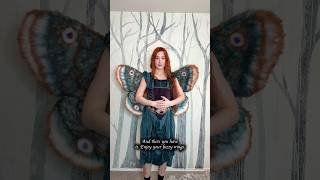 Make your own fuzzy wings 🦋