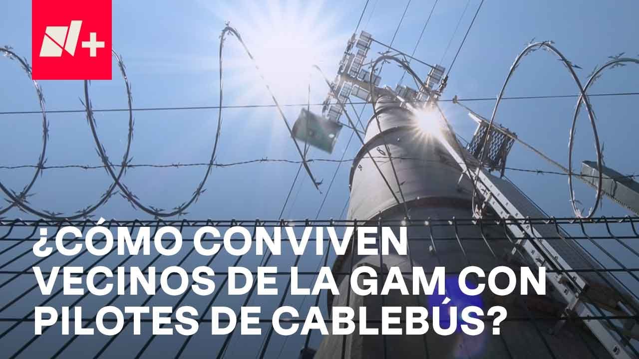 Pilotes de Cablebús en la alcaldía Gustavo A. Madero, estructuras preocupan a los vecinos - En Punto