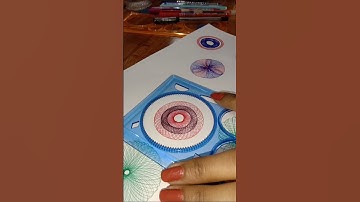 how to make Spirograph at Home #shorts #spirograph #trending #ytshorts #youtube #spirographartsworld