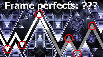 Defeated Circles with Frame Perfects counter — Geometry Dash