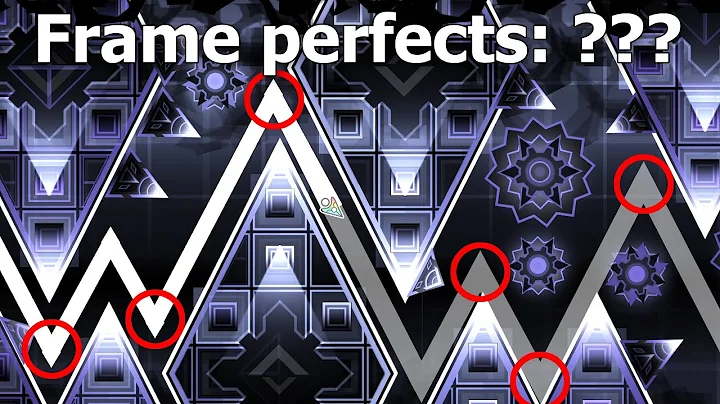 Defeated Circles with Frame Perfects counter — Geometry Dash