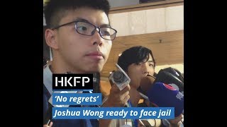 Hong Kong Democracy activist Joshua Wong ready to face jail following Occupy protest