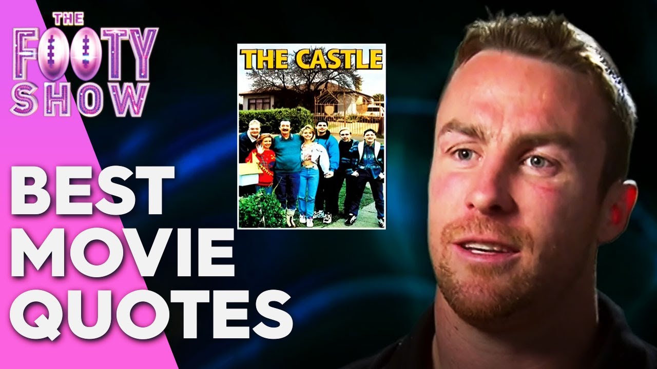Favourite movie quote! | Footy Show Player Probe
