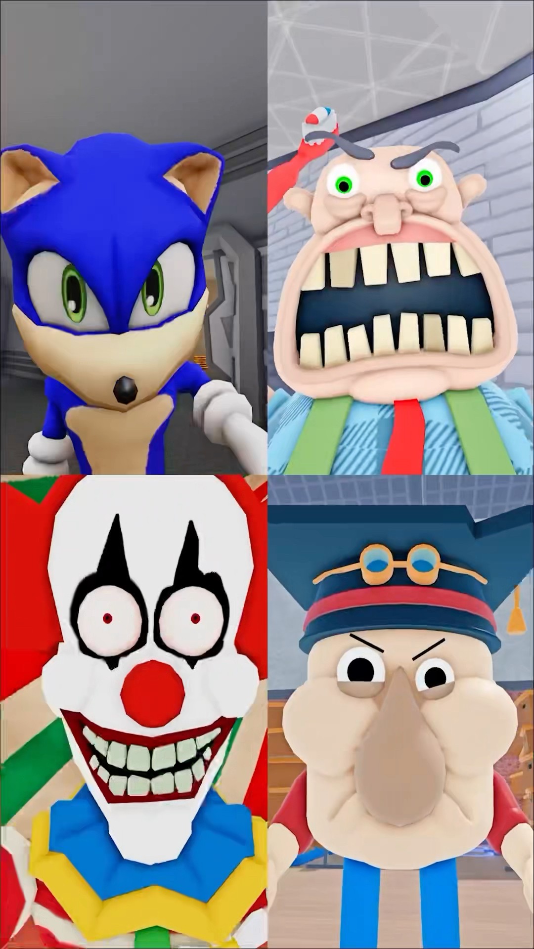 Roblox Funny Jumpscare’s #incredibox #sprunki #digitalcircus #sonic #mario #pomni #catnap #amy