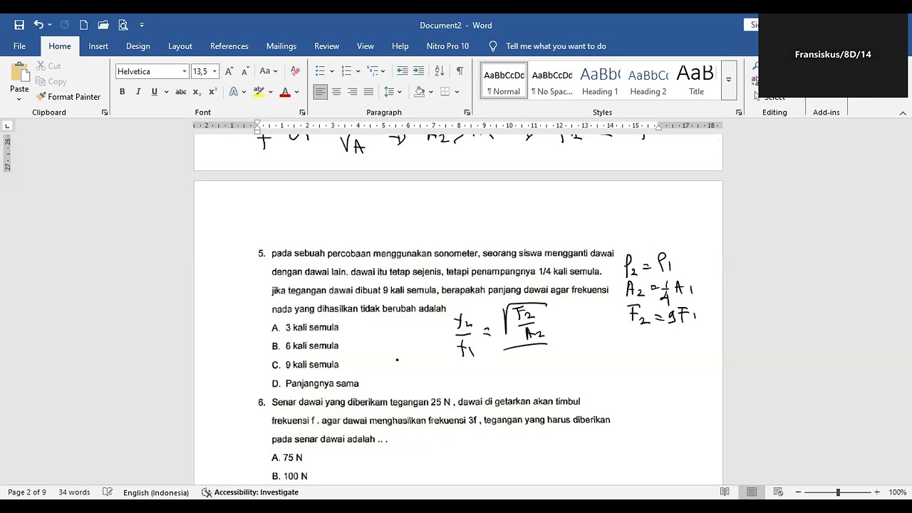 SELASA 3 MARET 2026 SAMUEL SESI 2 HUKUM MERSENE