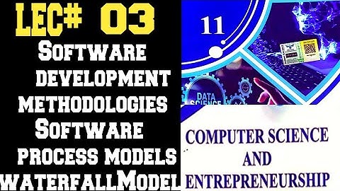 Software development methodologies || Introduction to software process models | waterfall Model 11th