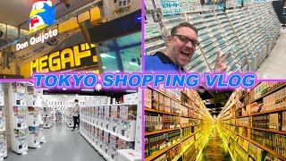 Japan Vlog: Shopping at Mega Don, Sekaido, Gachapon, Mandarake