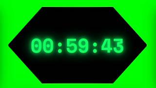 24/7 Live FREE Countdown Timer | Green Screen & Black Screen | Commercial Use (Video Only) Part 88