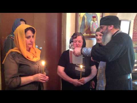 მცხეთა, იოანე-თორნიკე მთაწმინდელის სახელობის ეკლესია. - ნათლობა.