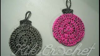 Crochet Christmas Ball Ornaments