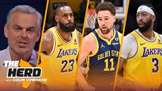 Warriors showing their intentions to keep Klay Thompson, AD, not LeBron, is Lakers eraser | THE HERD