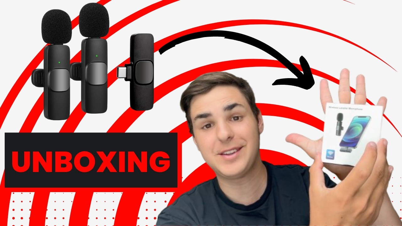Wireless Lavalier Microphone: Unboxing And Review!