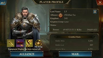 King Of Avalon k545 Overview KoA Merger Covenant Info ZT 545