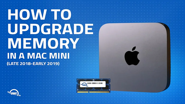 How to Upgrade the Memory in the Late 2018 - Early 2019 Mac mini (Macmini8,1)