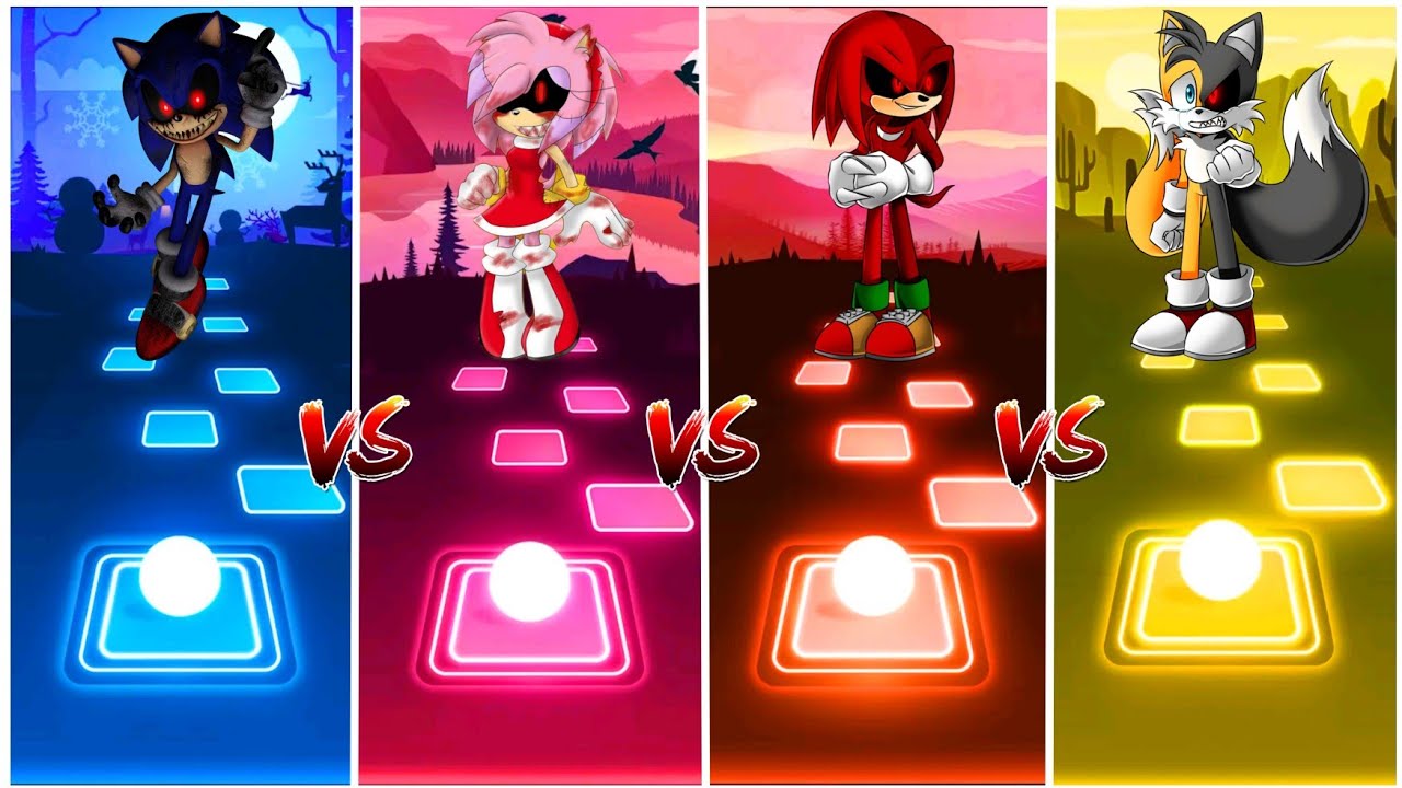 Cartoon Sonic EXE Love Amy Exe Granny - Sonic exe vs Knuckles - Sonic The  Hedgehog 2021 TZL Games