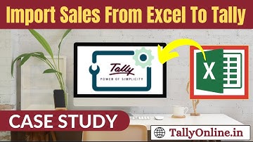 Case study : Import sales from excel to tally. How multiple issues were handled.