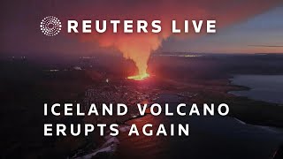 LIVE: Iceland volcano erupts again | REUTERS