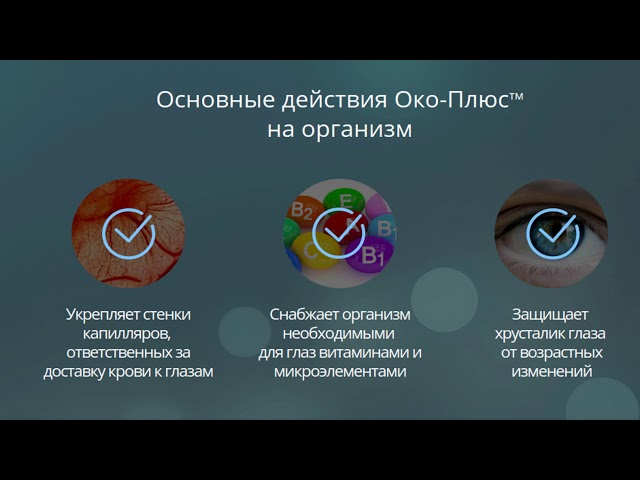 Витаминные капли для глаз для улучшения зрения
